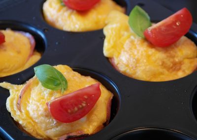 Zucchini and Sun-dried tomato Muffins